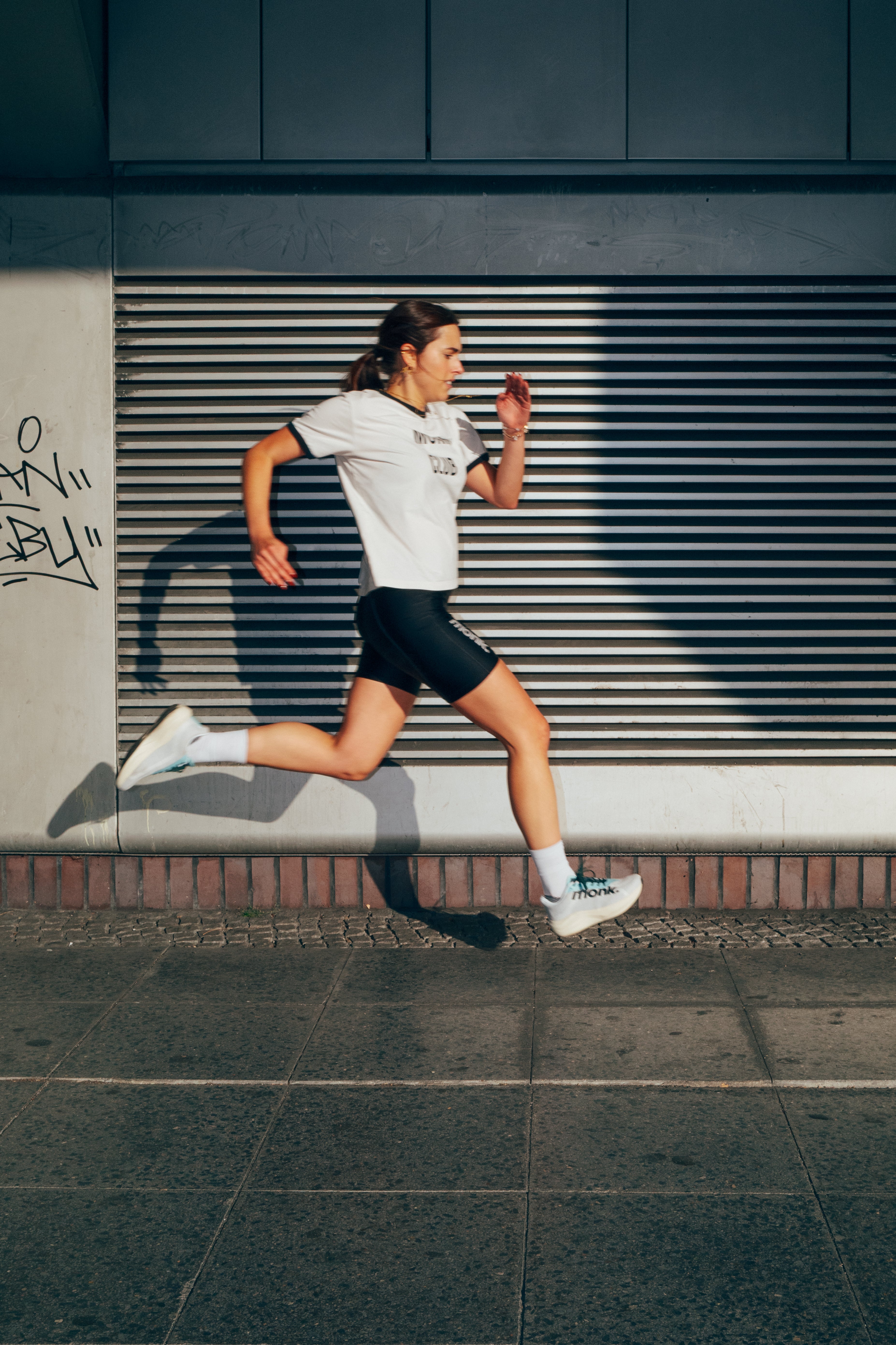 코어 하프 타이츠 우먼